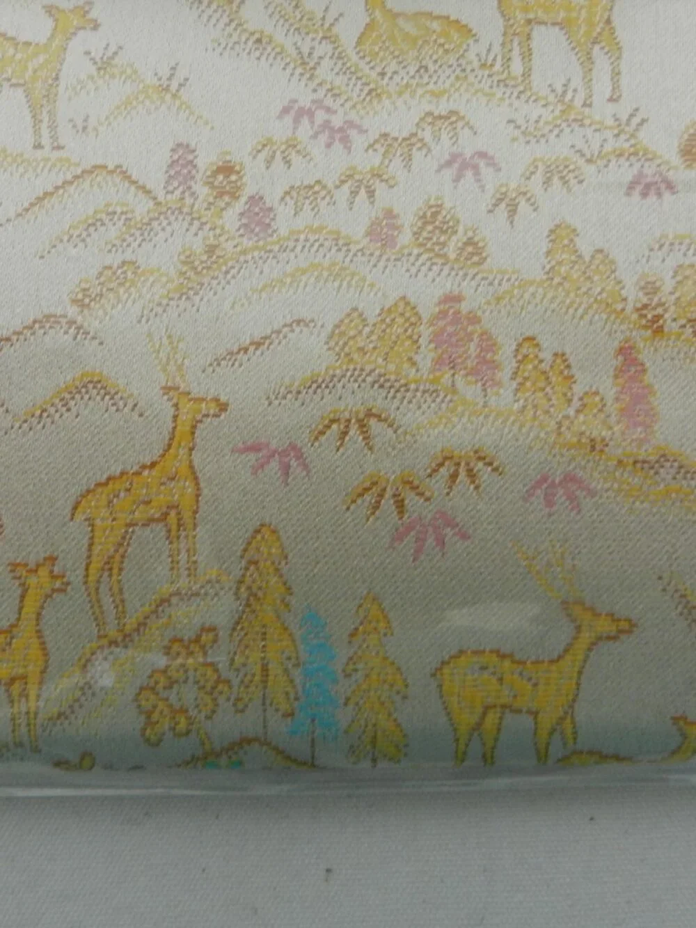 Kyoto Traditional Long wallet Classic Deer landscape Brocade made in Japan NEW